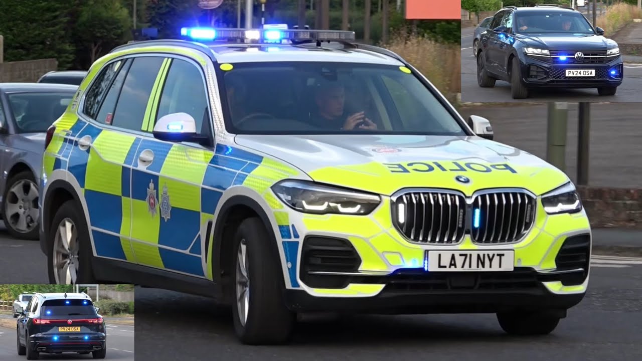 Surrey & Sussex Police, Marked BMW X5 G05 & Unmarked Volkswagen Touareg, Armed Response Vehicles.
