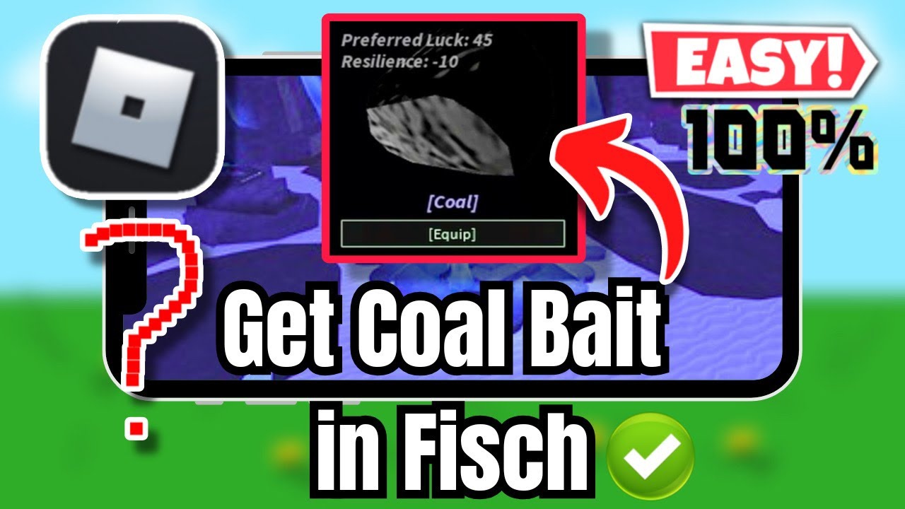 How to Get Coal Bait in Fisch on Roblox (Updated)