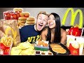 EATING OUR FAVORITE MCDONALDS ITEMS!