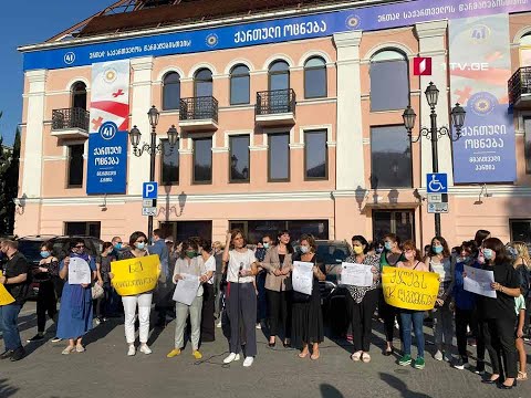 „ლელო საქართველოსთვის“ წევრებისა და მხარდამჭერების აქცია