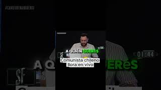 Comunista chileno estalla tras el Nobel de María Corina Machado