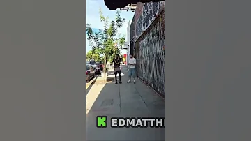 No Way Ed Challenged A Random Guy From LA To A Race Fyp Trend Edmatthews Viral Tiktok Run 