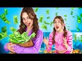 My Mom Loves Me Only For My Money || Poor Mom VS Rich Mom