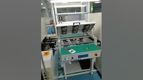 Fully equipped SMT lines in China factory. Loader, Solder Printer, SPI, Shooter, Mounter and etc.