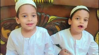 Mashallah my 4 years old twins 