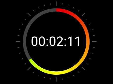 200 seconds / 3 minutes and 20 second timer