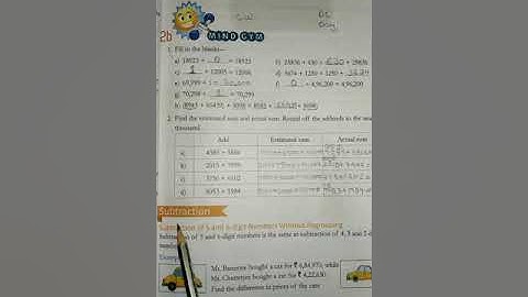 Std 4th Maths Ch.2 Addition & Subtraction .Topic: Subtraction.Ex:2(C) Mind Gym(Part 28)