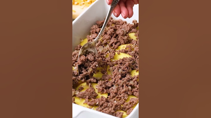 One Pot Meal | Hamburger Potato Casserole 🥔🍔