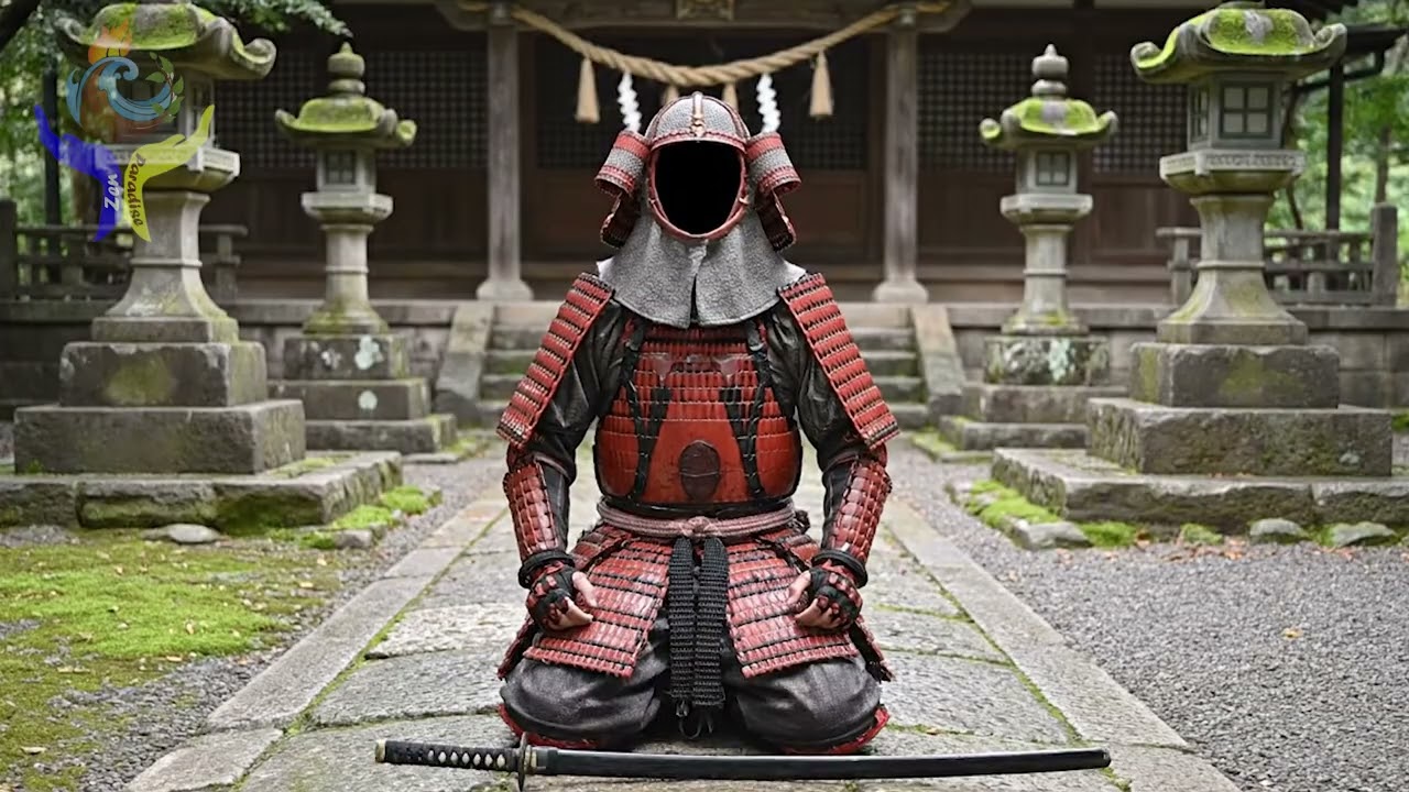 Courtyard of Forgotten Stone – Samurai Zen Stillness