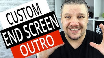 How To Make An Animated End Screen Outro Card