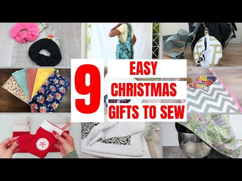 Easy Christmas Sewing Gifts