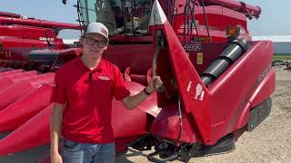 Pre-Season Maintenance Checks for a 4400 Series Case IH Cornhead