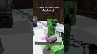 I Added Guardian Turrets to Minecraft #createmod