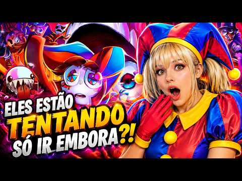 REACT  Mundo Digital | The Amazing Digital Circus | Papyrus Da Batata 🐼 OPIXAO