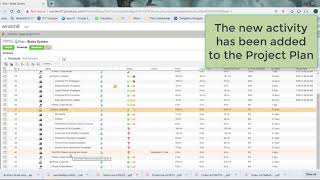 ProjectPlan Activity Track Work