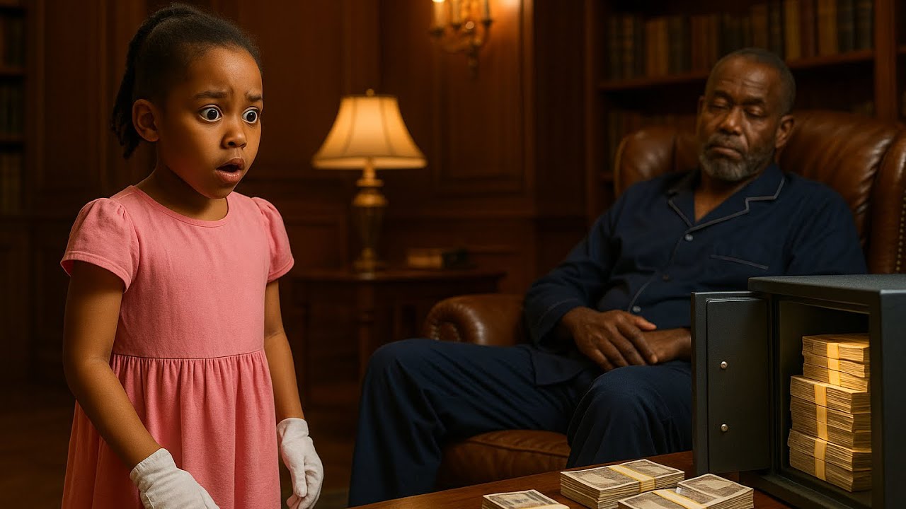 Billionaire Pretends to Sleep to Test His Cleaner’s Daughter — What Happened Next Shocked Him