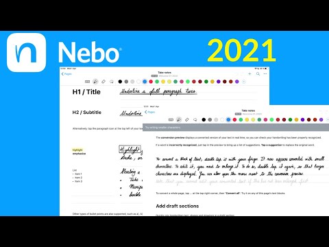 Handwriting to text conversion with NEBO: ALL TIPS, TRICKS &amp; FEATURES