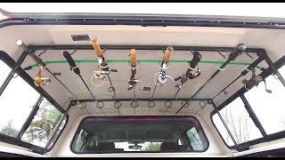 Truck Topper Fishing Rod Rack  Utility Rack  Welding