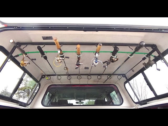 Truck Topper Fishing Rod Rack - Utility Rack - Welding 