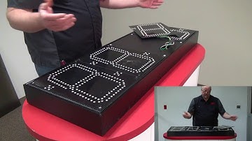 BRG Front Serviceable Digital Clock Video