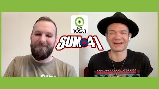 Deryck Whibley from Sum 41 Talks with ALT 105.1