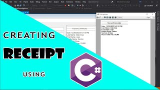 C# - Generating Receipt without Using Crystal Report