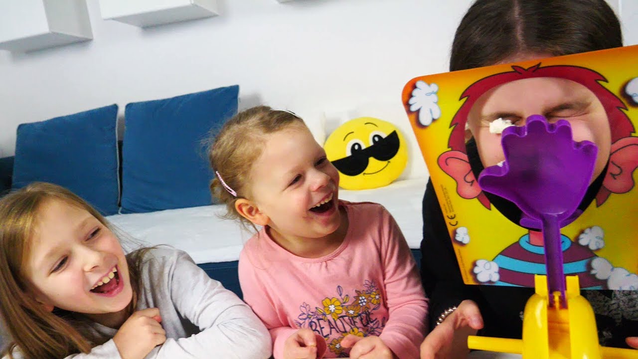 Spiel Sahne Gesicht Spiel Sahne Gesicht