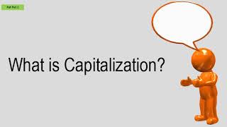 What Is Capitalization?