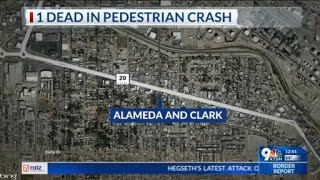 1 person dead after pedestrian crash