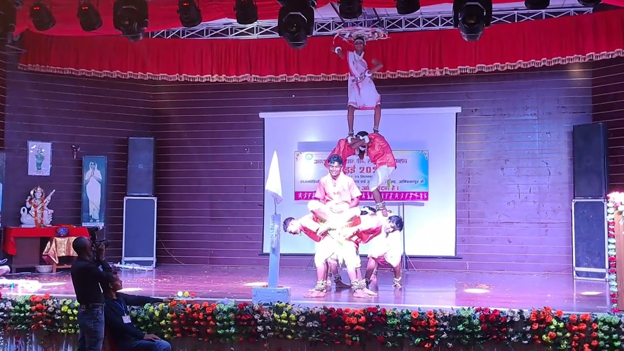 Panthi dance Inter College Youth Festival 2022 IGKV Team Raipur