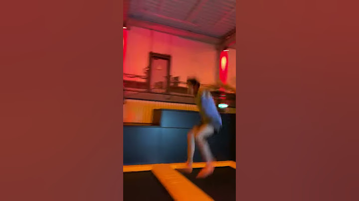 Krass verboten! Trampolintricks von & mit  Rene Casselly