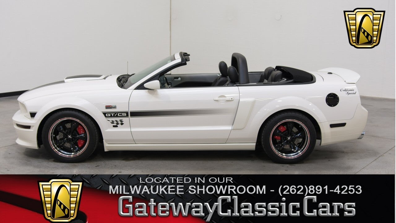 2007 Ford Mustang Gt California Special Now Featured In Our Milwaukee Showroom 203 Mwk