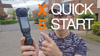 Master the Insta360 X5: Quick Menu in Minutes