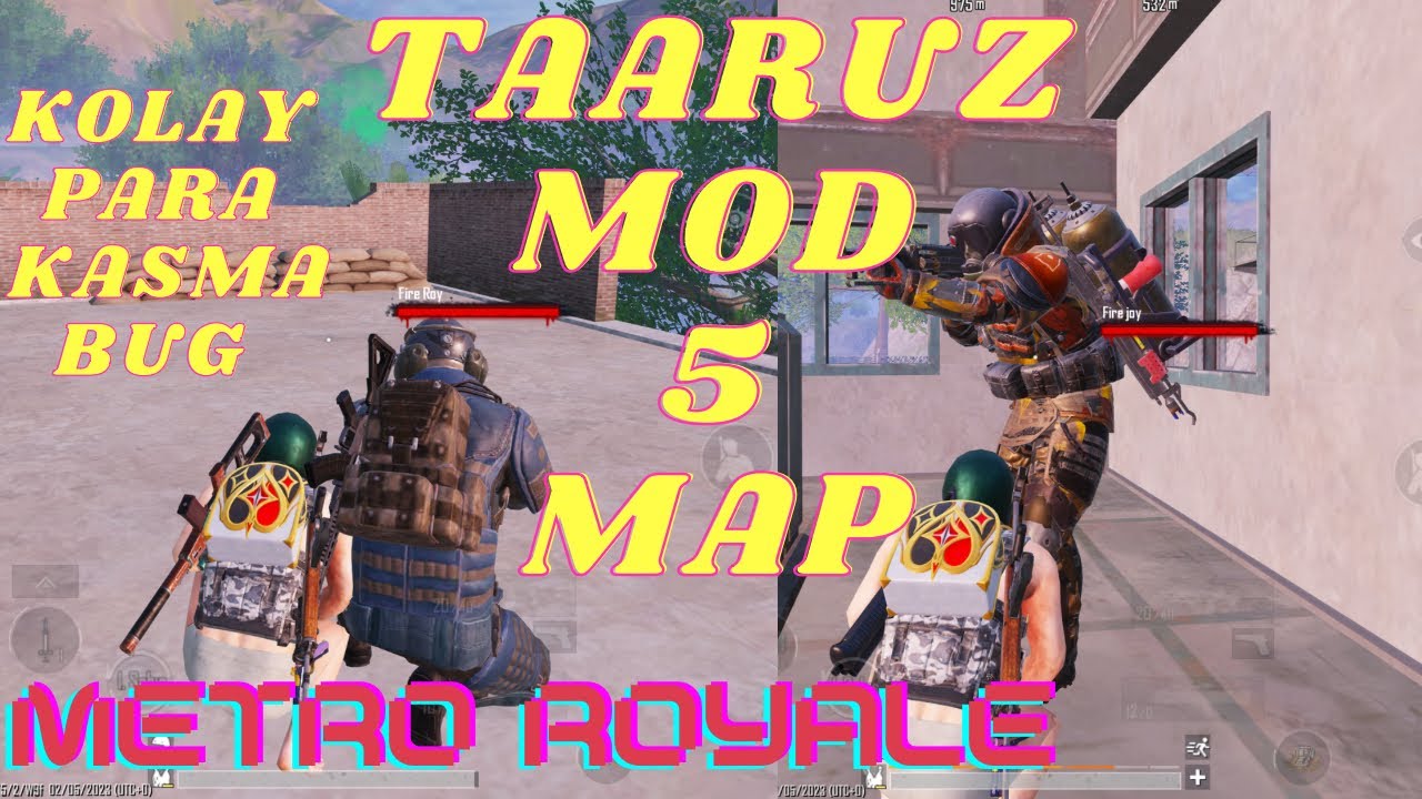5. HARİTA GİZLİ MOD 😱😱😱 - METRO ROYALE