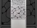 Easy zentangle pattern #art #ytshorts #shorts #drawing #viralshorts