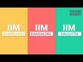IIM Ahmedabad vs IIM Bangalore vs IIM Calcutta - Battle for the Best B-School in India - 2019