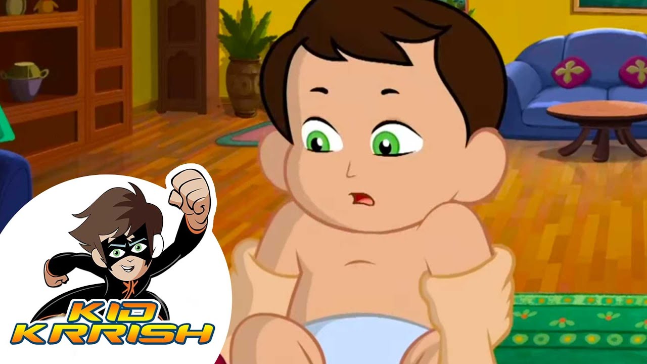 Kid Krrish Episode 1  Superhero Cartoons For Kids  Kid Krrish Official