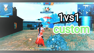 op game play with me and my friend 1v1 custom rom playing free fire Max 💪💪💪