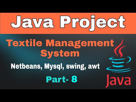 8/9 - Textile Management System in java - Show Product | Java project | Netbeans Mysql step by step