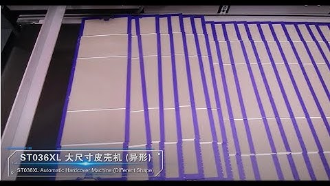 ST036XL Automatic case maker for different shape of box case 大尺寸皮壳机（异形）