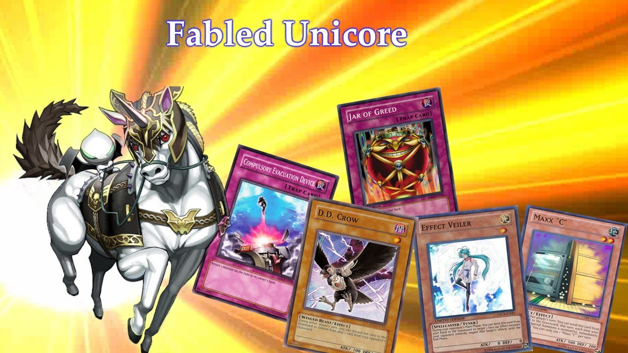 Deck Fabled Unicore Ygopro Youtube