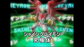 Agumon 2006 Warp Digivolves To Shinegreymon - Digimon Savers Data Squad 2006