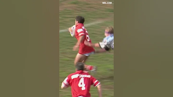 Brendan O'Meara crosses for a try against the Shar...
