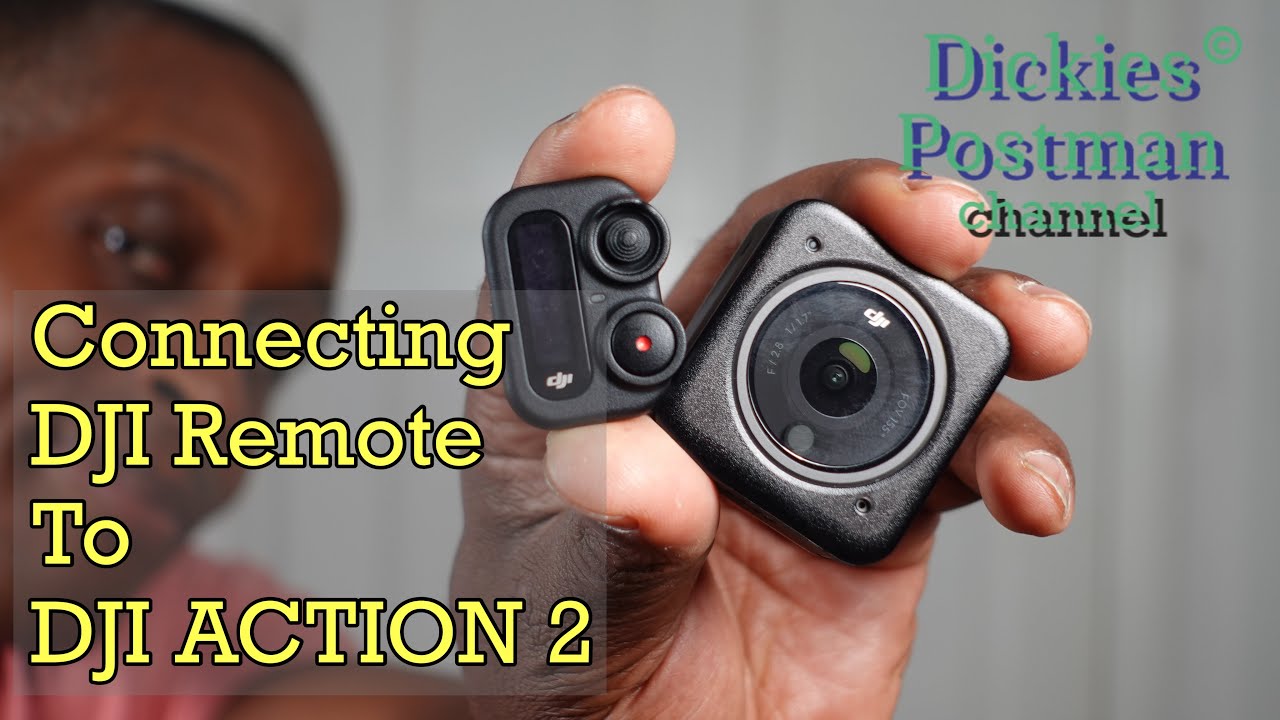 Подключение пульта DJI Remote к DJI Action 2