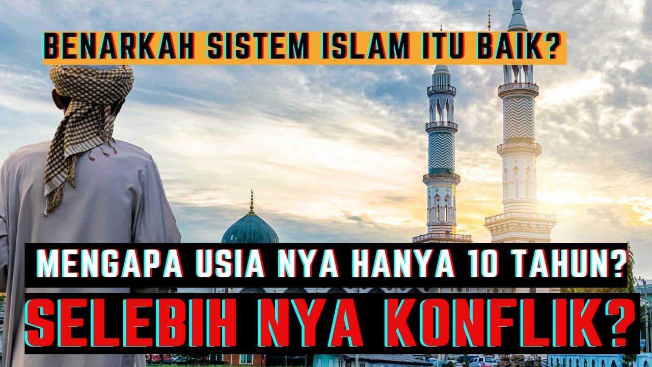 Sejarah politik Islam dari stabilitas awal ke konflik berkepanjangan