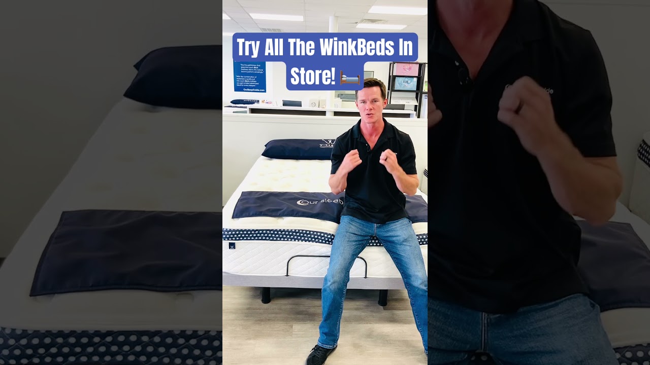 😴 Try the WinkBed Plus ➕Mattress at Our Sleep Guide Online Mattress Store Austin #1 for Sleep 💤 🛏