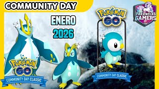 🚨PIPLUP ESTRENARÁ EL NUEVO FONDO DE COMMUNITY 2026 EN SU CLÁSICO DE ENERO | Pokémon GO