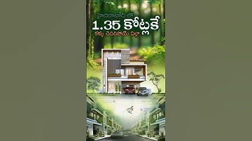 Villa Under 1.5Cr in Hyderabad | 3BHK Duplex Villas @1.35Cr | Villas for Sale Below 2 Crore #shorts