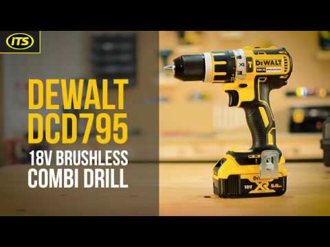 sensor Ausencia ruido Dewalt DCD795 18V Brushless Cordless Combi Drill - YouTube