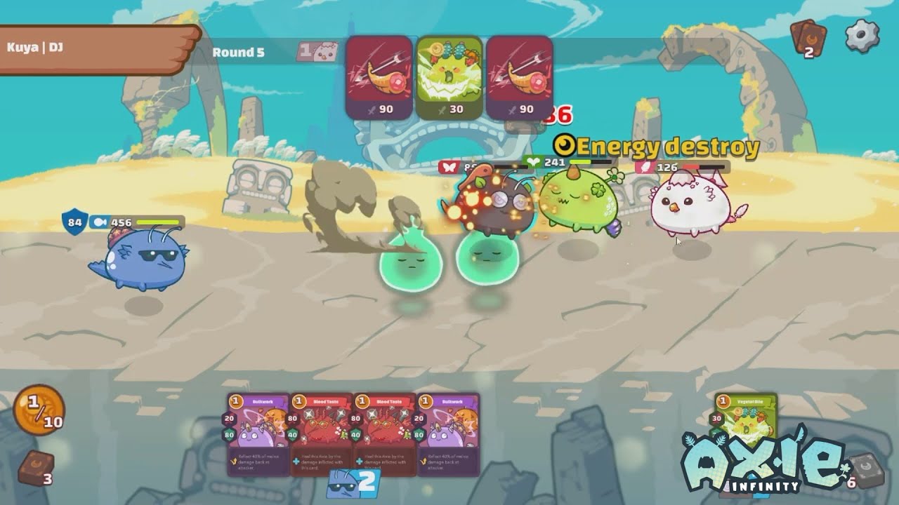 Axie Infinity - Chill 1800+ MMR Arena Session (Antenna Plant/Bug/Aqua Team)